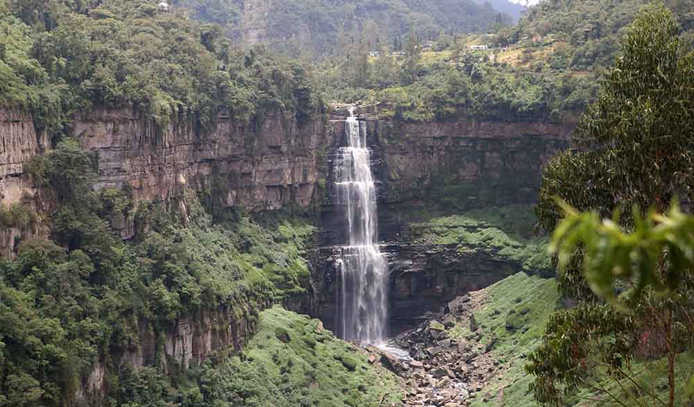 Salto del Tequendama: Cadáver femenino estaría en el fondo - Alerta Bogotá