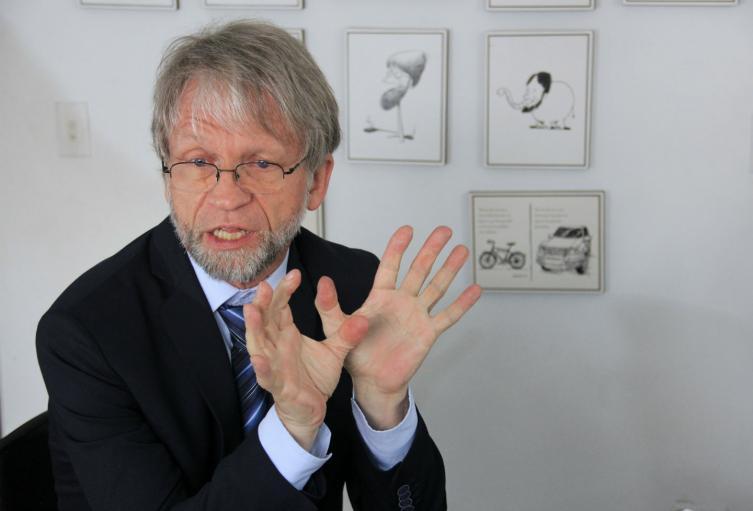 El senador Antanas Mockus