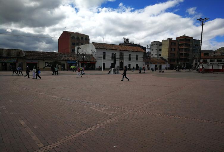 Parque principal de soacha