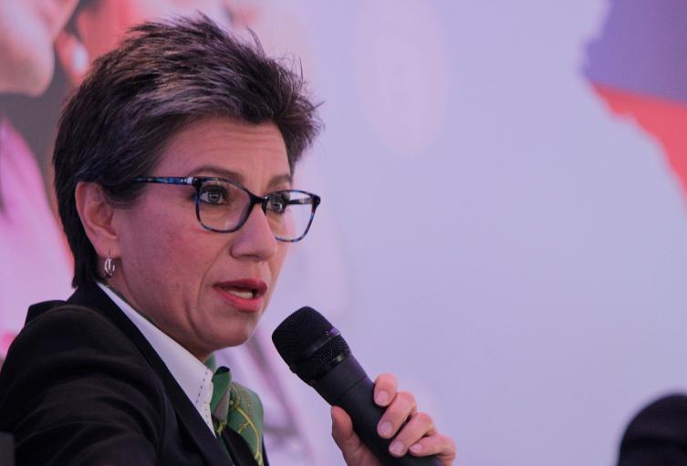 Claudia López, alcaldesa de Bogotá. Claudia López, alcaldesa de Bogotá.