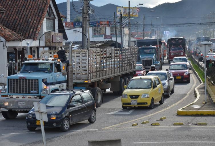 Trancón Chía Avenida Pradilla