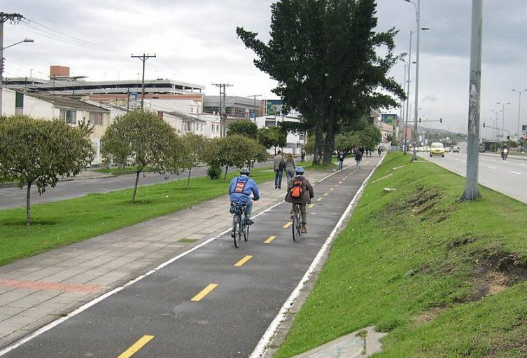 Ciclorruta en Bogotá