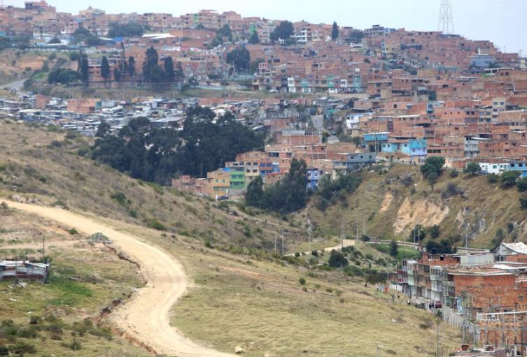 Urbanizaciones ilegales en Ciudad Bolívar