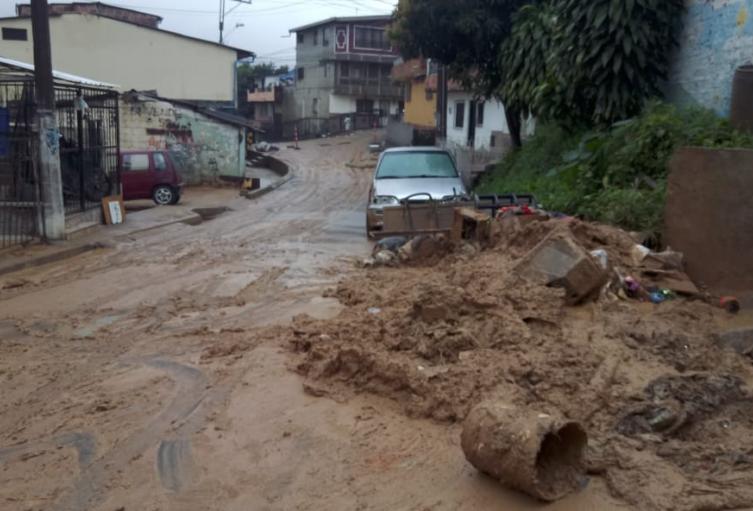 Referencial lluvias en Medellín.