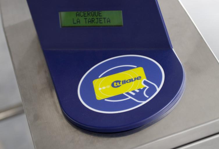 La tarjeta Tu llave de Transmilenio.