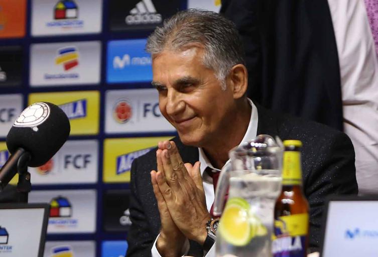 Queiroz arribó a Colombia el miércoles en la noche para su posterior presentación como sustituto del argentino José Pékerman