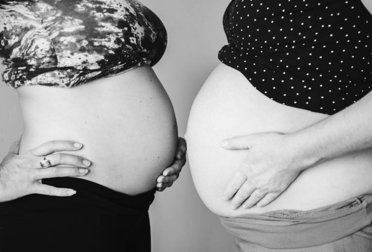Mujeres embarazadas en Colombia. 