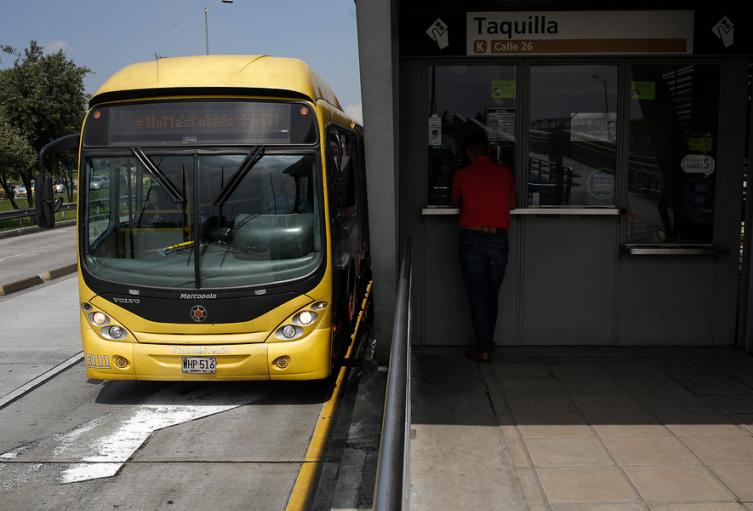 Taquilla Transmilenio
