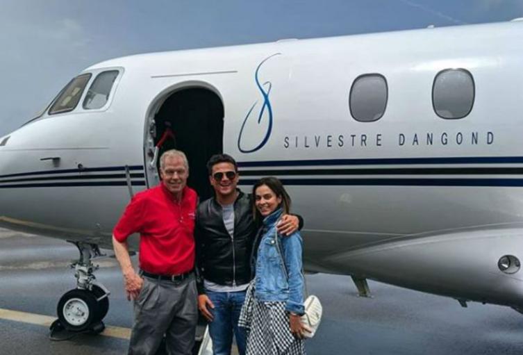 Avión de Silvestre Dangond