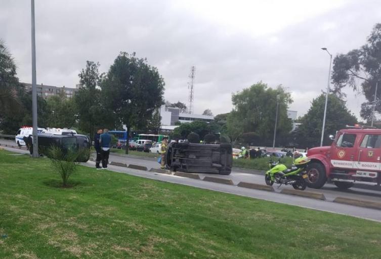 Accidente de tránsito en la calle 26