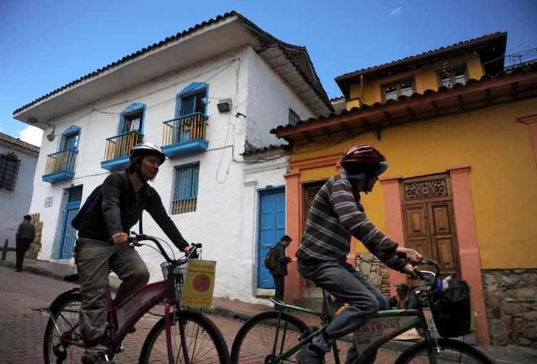 Turismo en el barrio La Candelaria de Bogotá