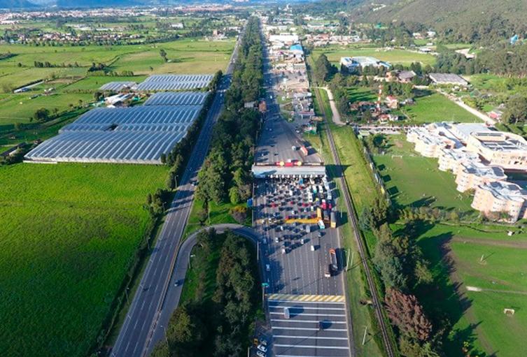 La Sabana de Bogotá, saliendo por la Autopista Norte