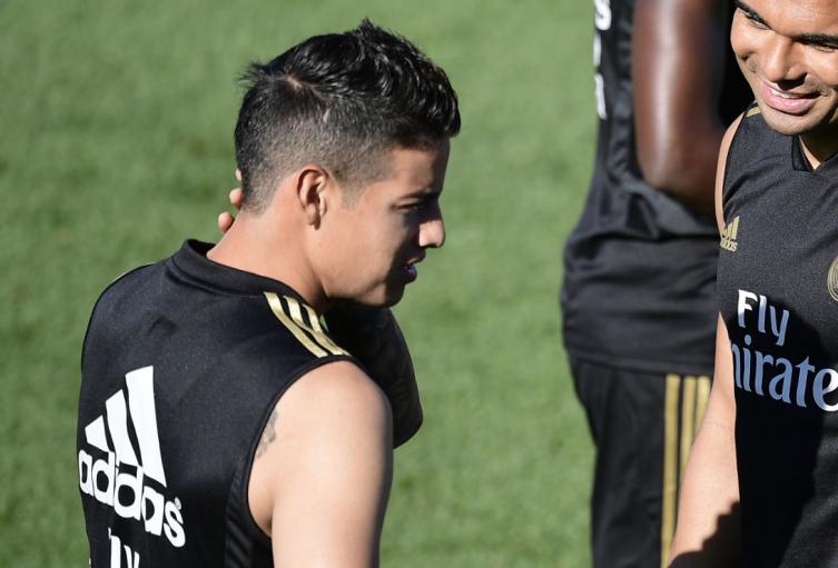 James Rodríguez, Real Madrid, liga española