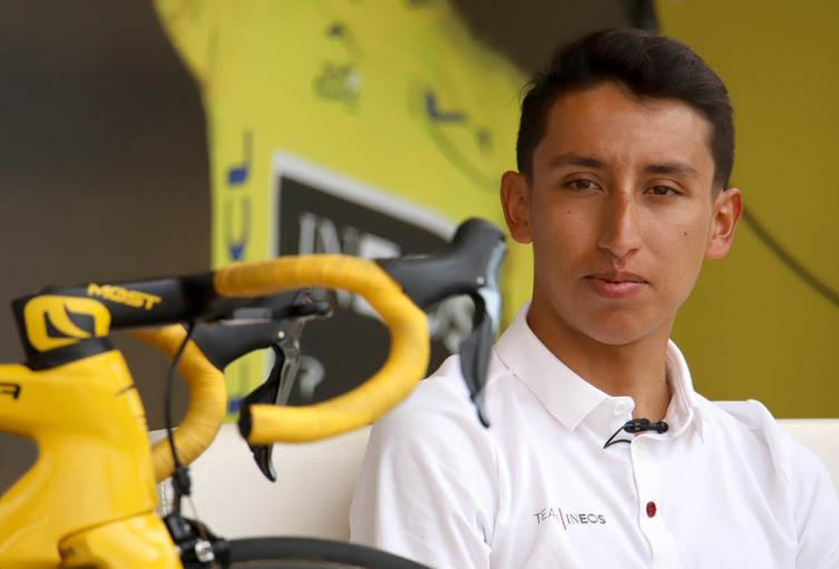 Recibimiento de Egan Bernal tras ganar el Tour de Francia.