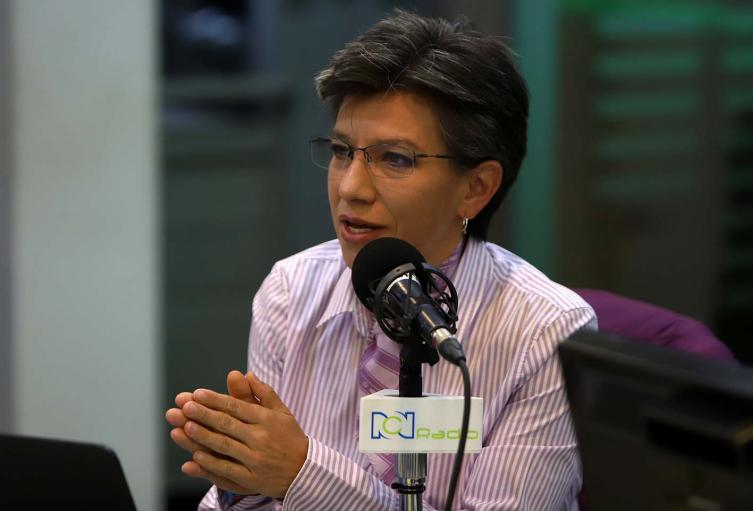 Claudia Lopez en RCN Radio. Imagen de archivo