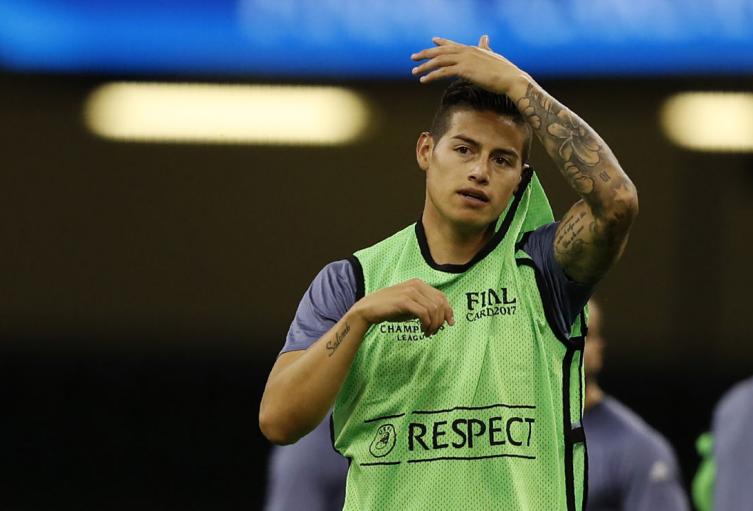 James, Real Madrid