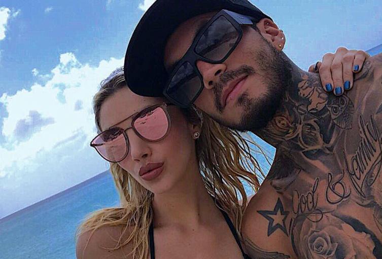 Melina Ramírez y Mateo Carvajal comparten fotos de su bebé