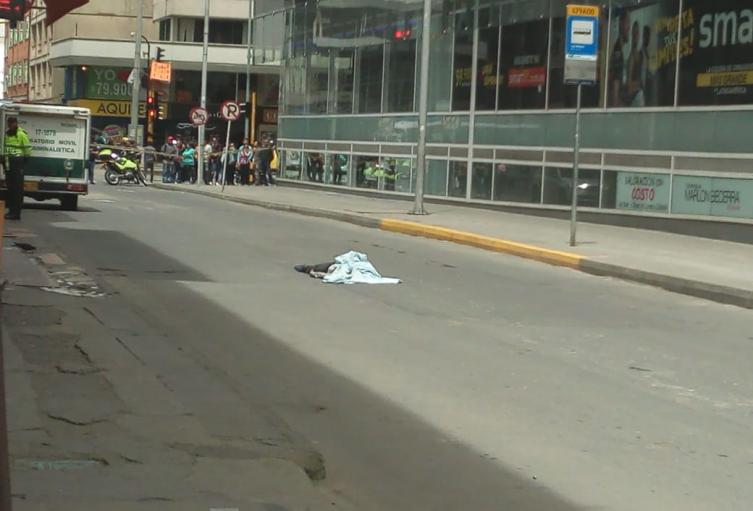 Hombre se lanzó del edificio Bacatá 