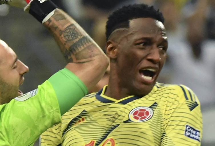 Yerry Mina, central de la Selección Colombia