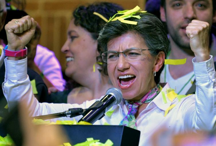 Claudia López, nueva alcaldesa de Bogotá.
