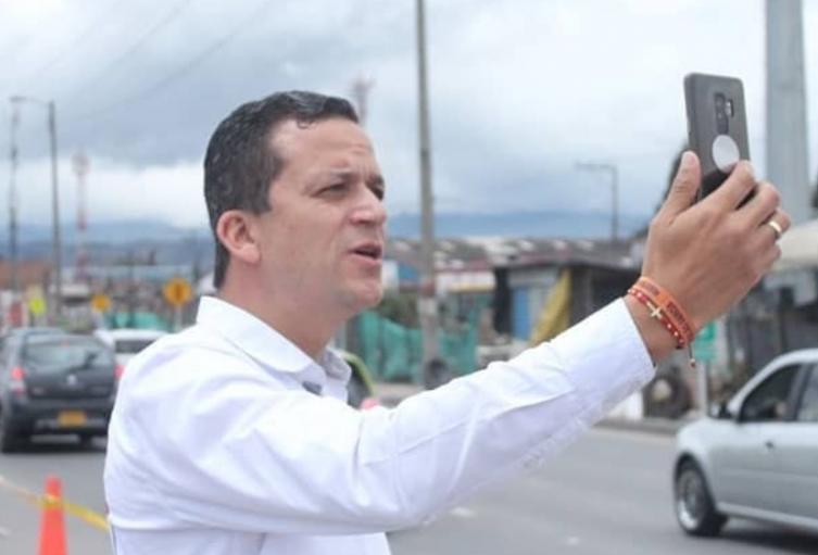 Juan Carlos Saldarriaga, alcalde de Soacha (Cundinamarca)