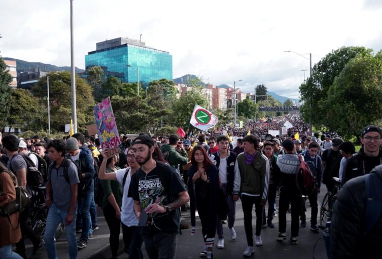 Paro nacional- Bloqueos en el norte de la ciudad