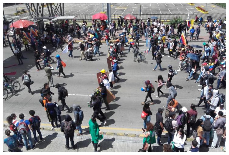 Marchas Bogotá