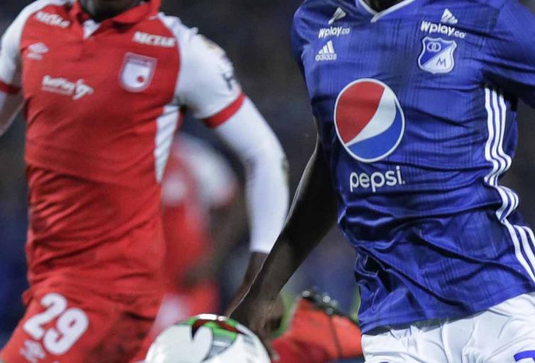 Santa Fe y Millonarios - fútbol colombiano