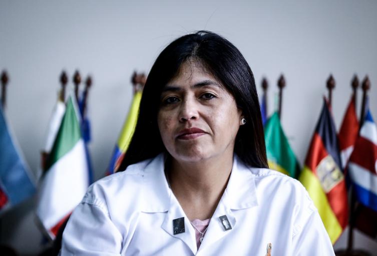 Directora de Medicina Legal, Claudia Adriana García. Directora de Medicina Legal, Claudia Adriana García.