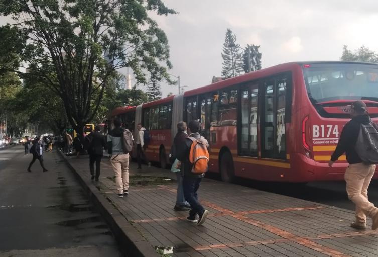 Transmilenio cerrado