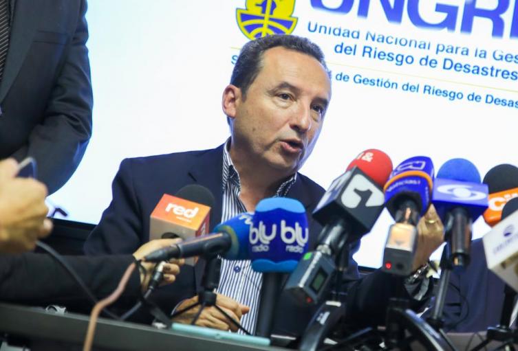 Secretario de Saluid de Bogotá, Alejandro Gómez
