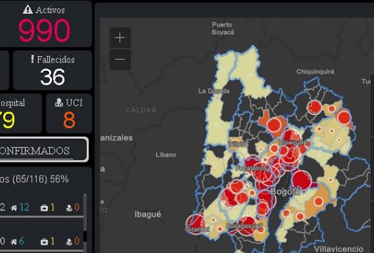 Casos en Cundinamarca