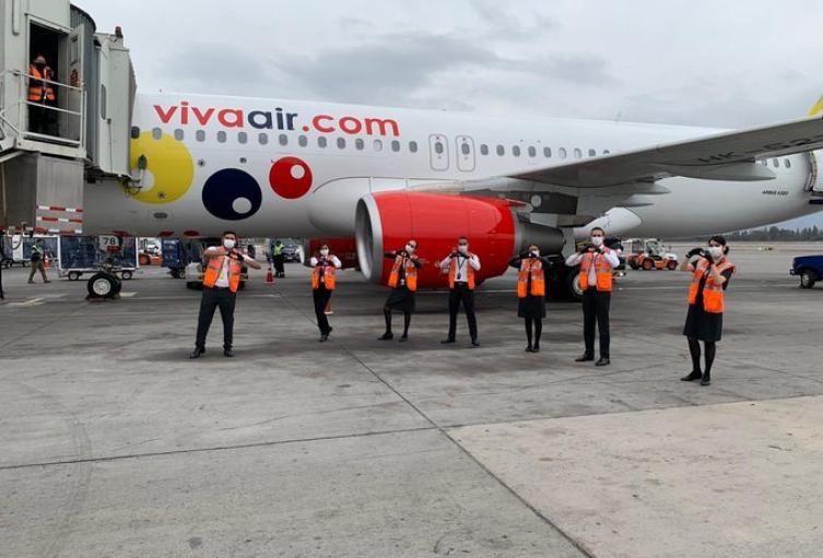 Aerolínea Viva Air.