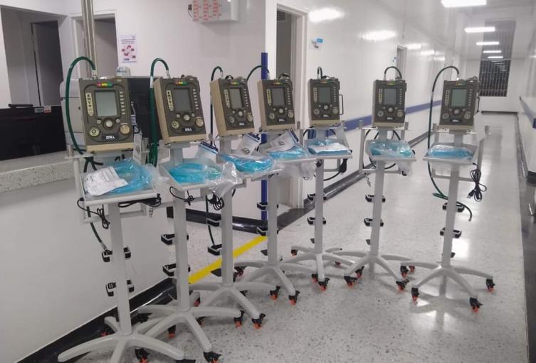 Ventiladores para UCI en Bogotá
