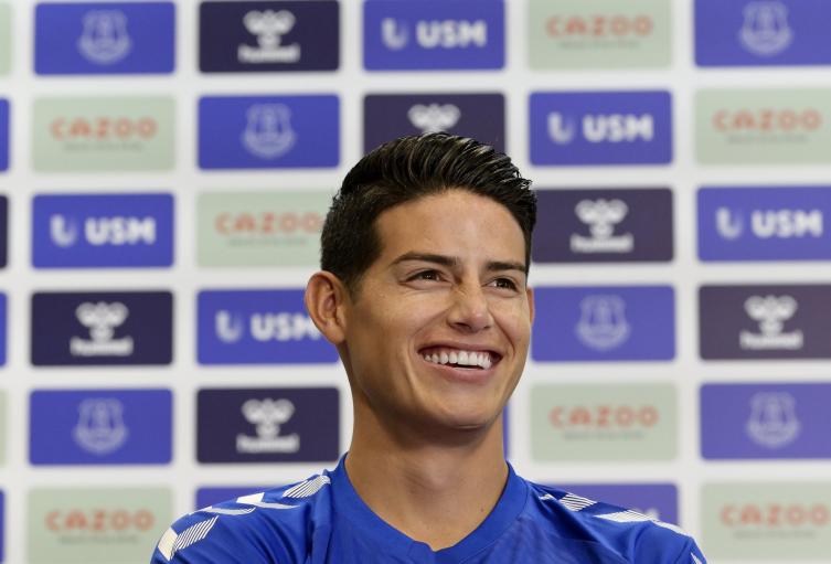 James Rodríguez, Everton
