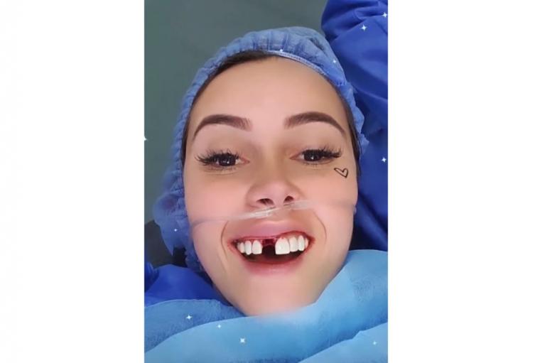 Manuela Gómez quedó mueca