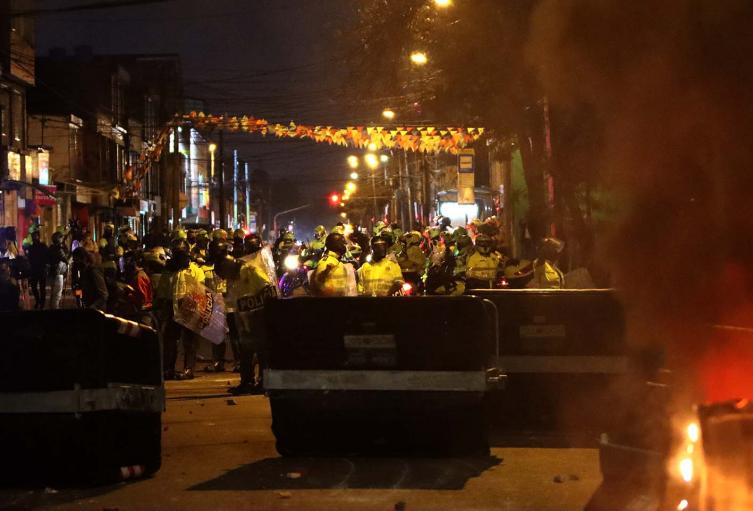 Protestas en Villa Luz, 10 de septiembre de 2020