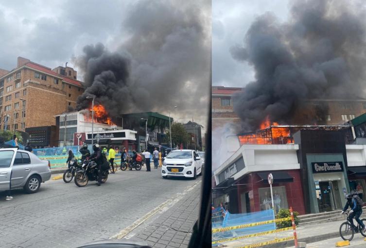 Incendio en Chapinero