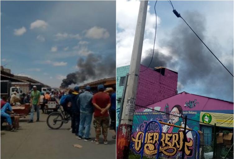 Incendio en Corabastos