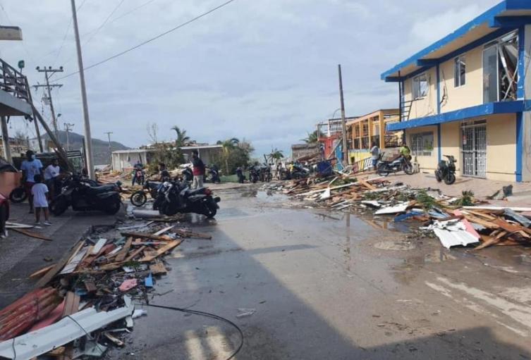 Providencia tras el paso del huracán Iota