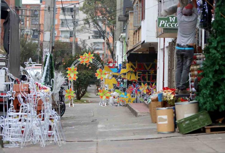 Ya empezó la Navidad en Bogotá