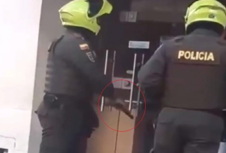 Agresión policial en Cartagena