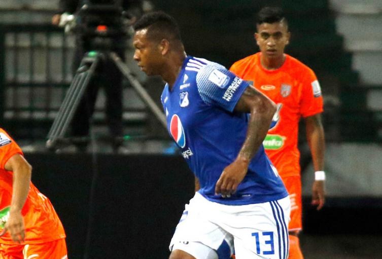 Fredy Guarín, jugador de Millonarios