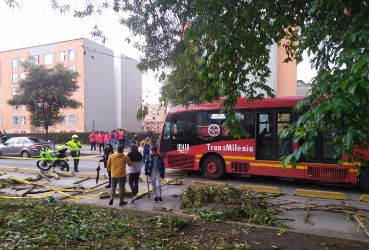 Bloqueos en Suba