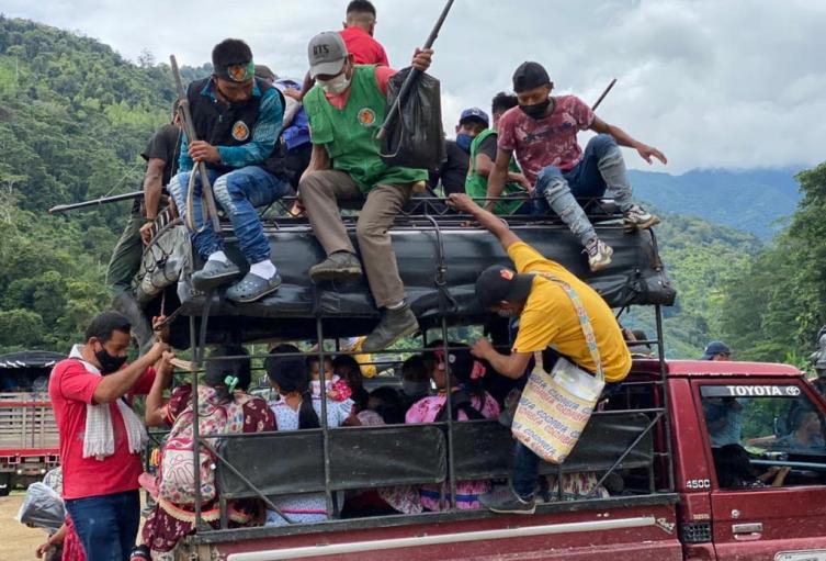 Retornan indígenas desplazados de Risaralda a Chocó