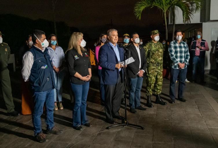 Presidente Iván Duque en Cali