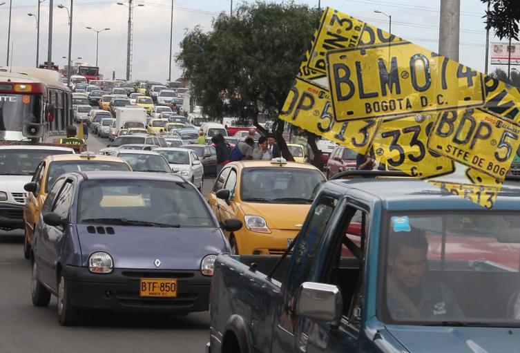 Pico y placa en Bogotá 16 de junio