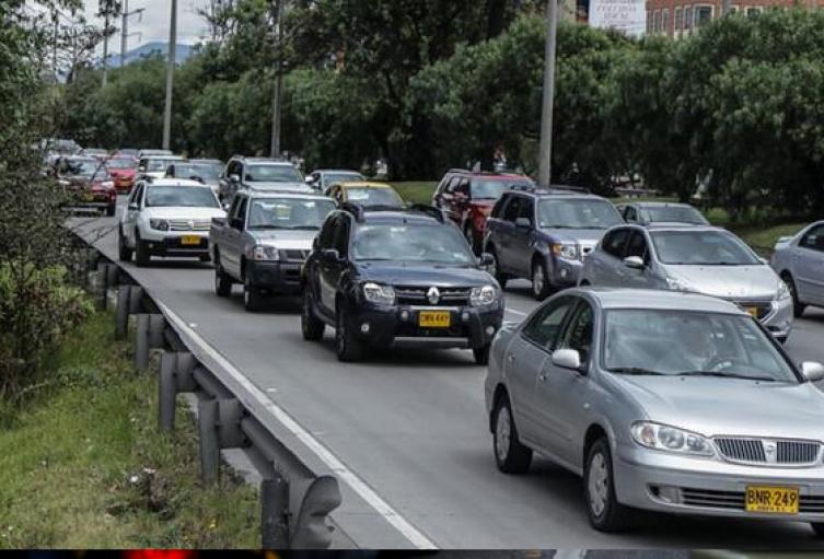 Carros en Bogotá