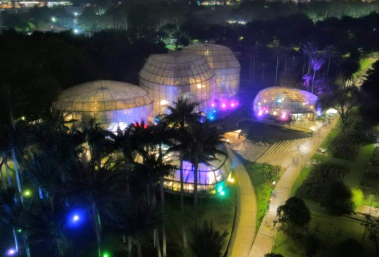 Jardín Botánico de Bogotá- Alumbrado navideño