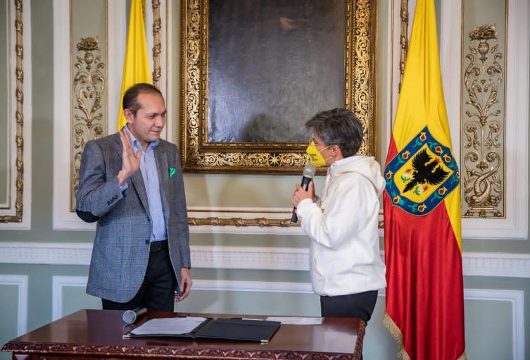 Posesión de Antonio Sanguino se posesionó como nuevo jefe de gabinete